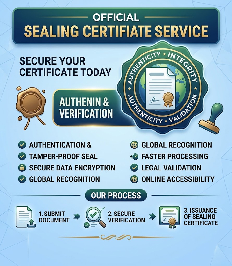 Sealing Certificate Service Assistance in Madhavaram, Chennai - Mari Ambulance Service